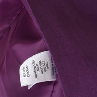 Purple Silk/linen Blazer