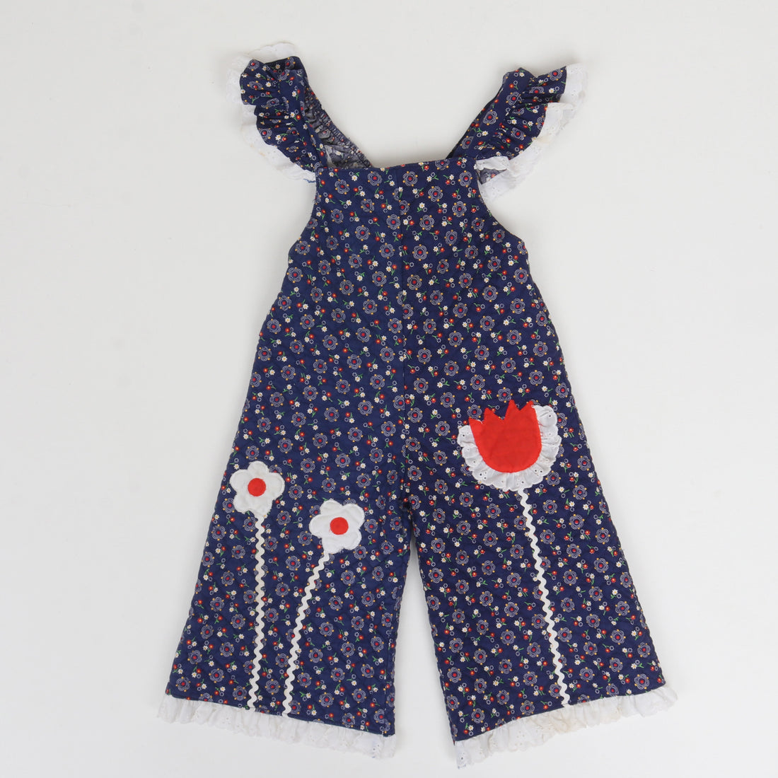 1970s Quilted jumpsuit Size 3T