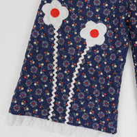 1970s Quilted jumpsuit Size 3T