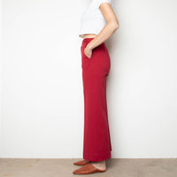 70s Red Flare Pant