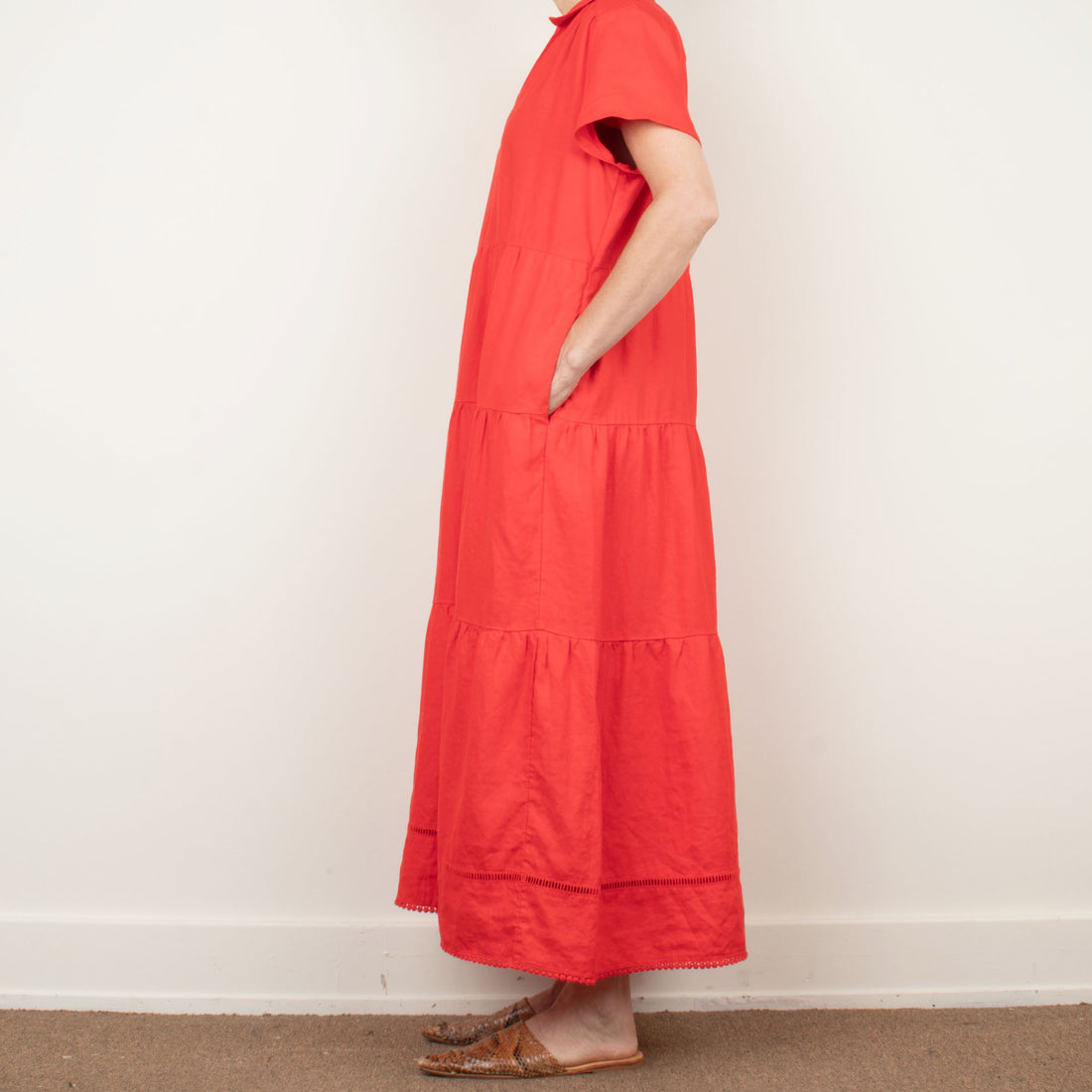 Poppy Linen Maxi Dress