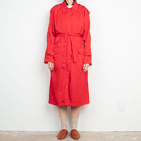 Red Trench Coat