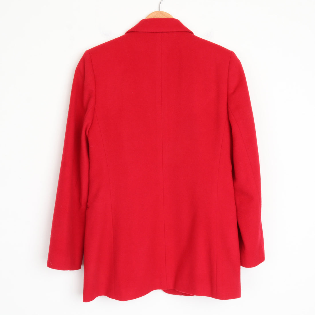 Red Wool/Cashmere Blazer
