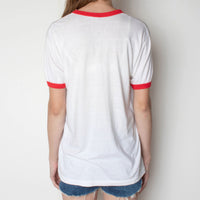 70s Air Force Ringer Tee L