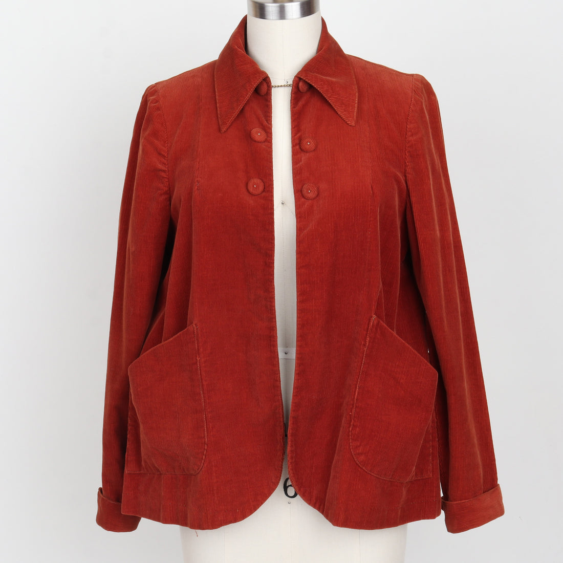 1970s Rust Corduroy Jacket