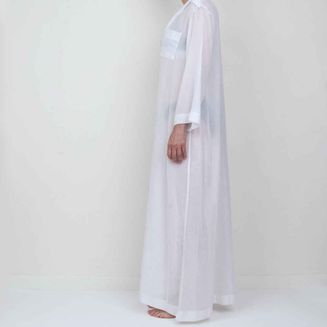 70s Sheer Maxi Dress