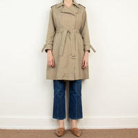 80s Short Trench Coat