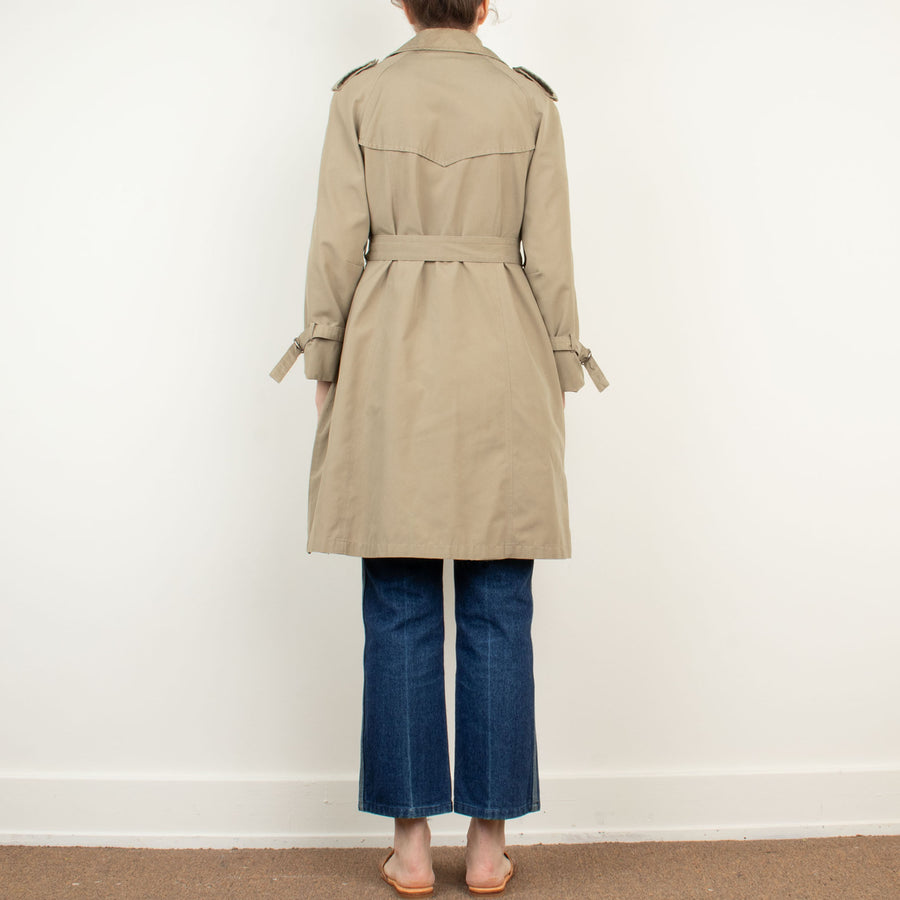 80s Short Trench Coat