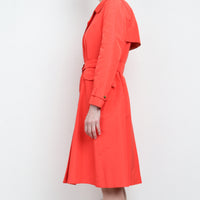 Colomba Leddi Silk Trench Coat S/M