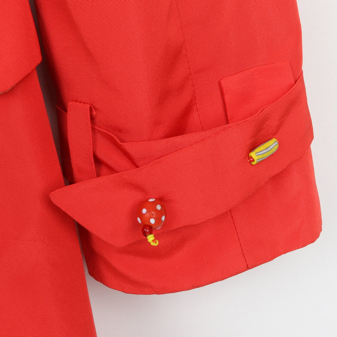 Colomba Leddi Silk Trench Coat S/M
