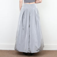 Silver Maxi Skirt