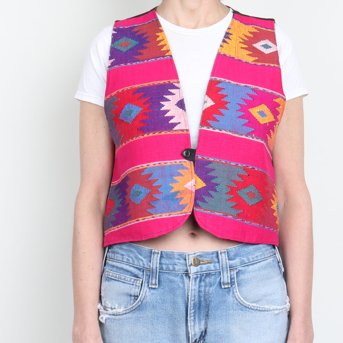 Southwestern Woven Vest