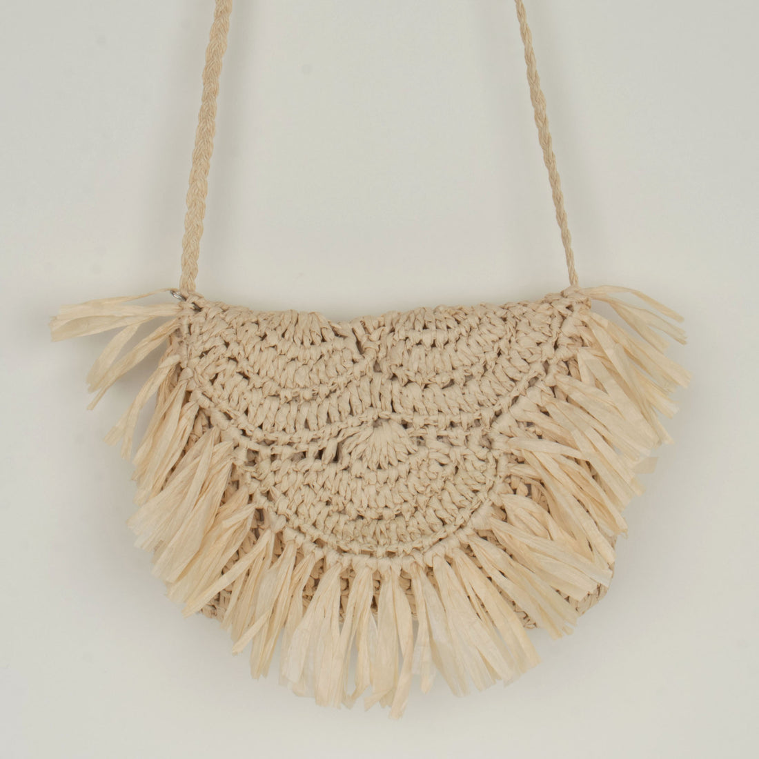 Woven Straw Purse