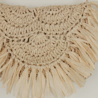 Woven Straw Purse