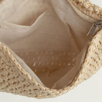 Woven Straw Purse