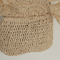 Woven Straw Purse