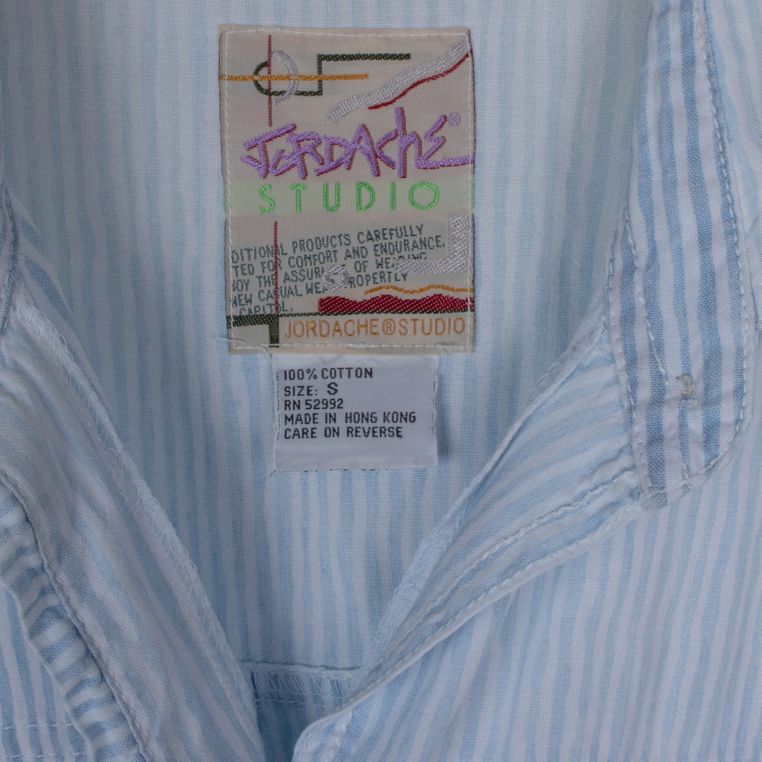 80s Jordache Stripe Shirt