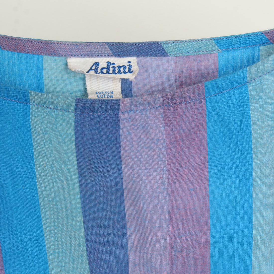 80s Stripe Cotton Top
