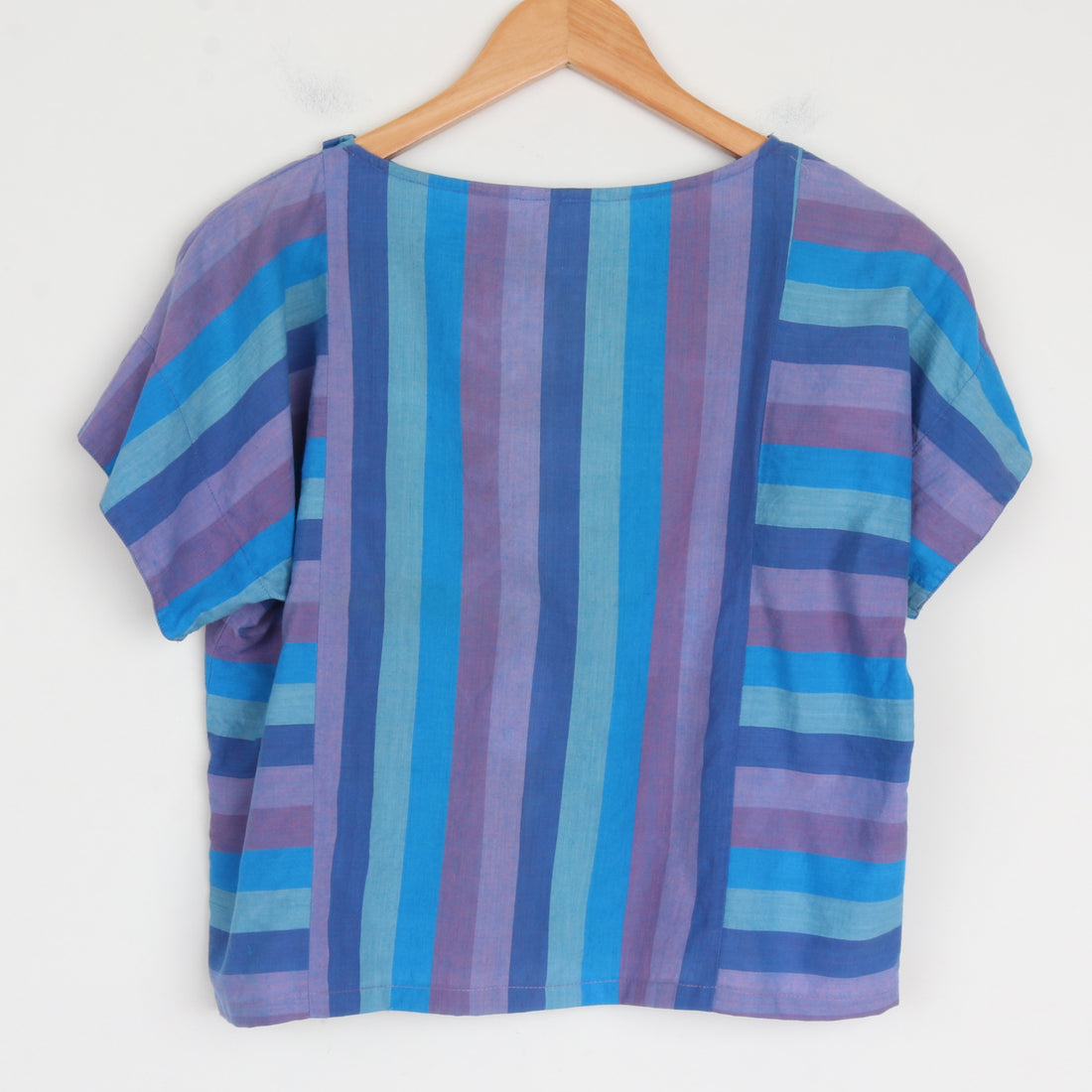 80s Stripe Cotton Top