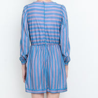 80s Stripe Knit Mini Dress