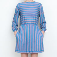 80s Stripe Knit Mini Dress