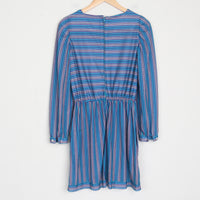 80s Stripe Knit Mini Dress