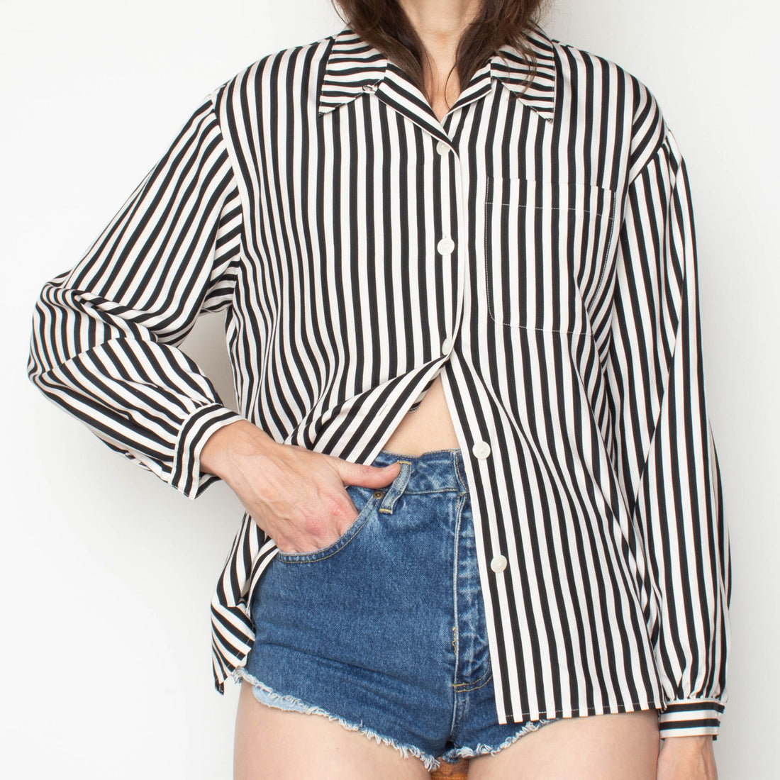 Silk Stripe Shirt