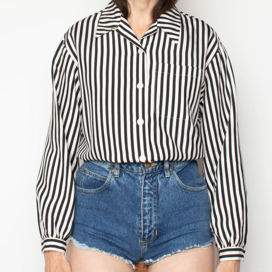 Silk Stripe Shirt