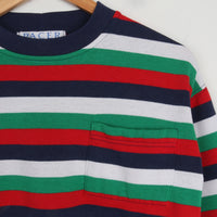 80s Stripe Sweatshirt