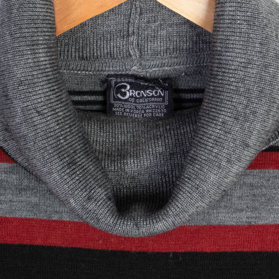 70s Stripe Knit Turtleneck