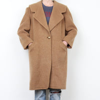 Vintage Wool / Mohair Coat L