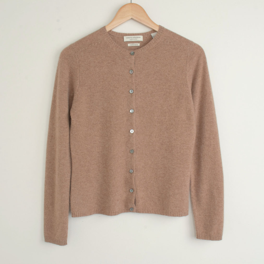 Latte Cashmere Cardigan