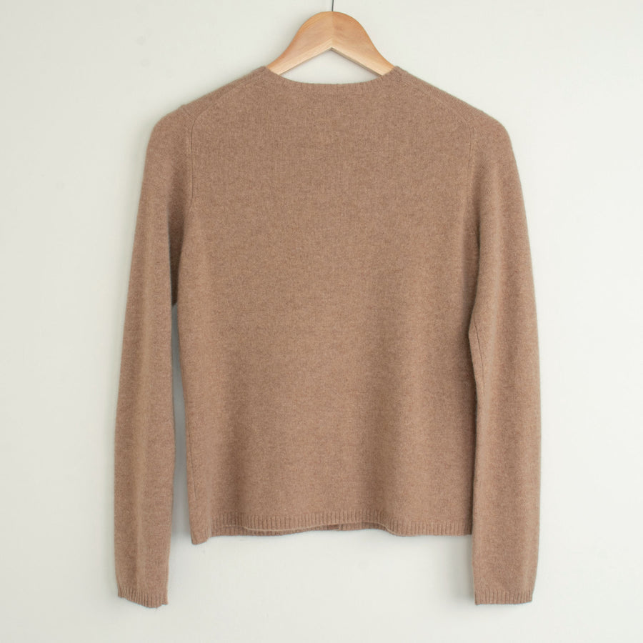 Latte Cashmere Cardigan