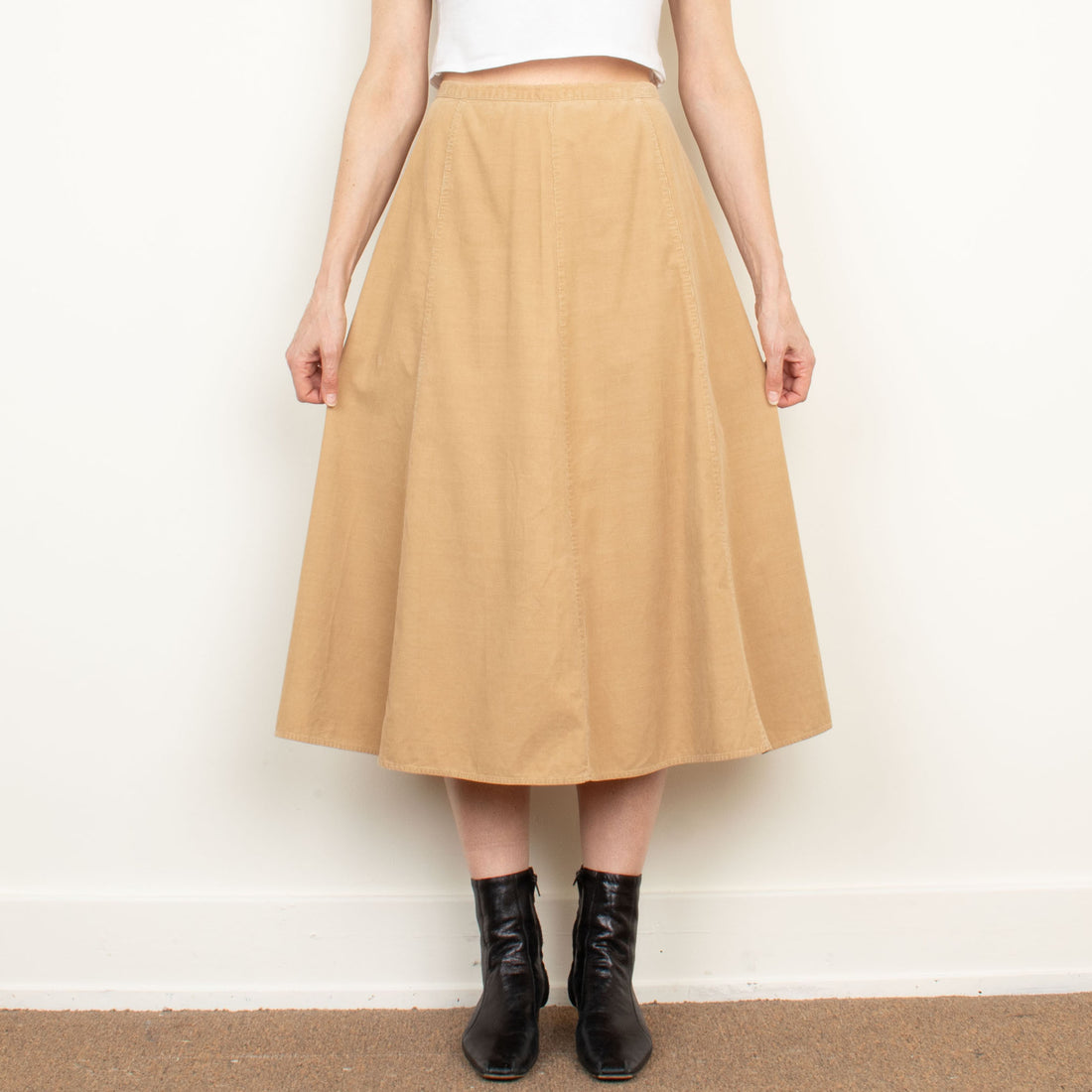 Cotton Corduroy Skirt