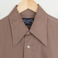 70s Neutral Dagger Collar Shirt