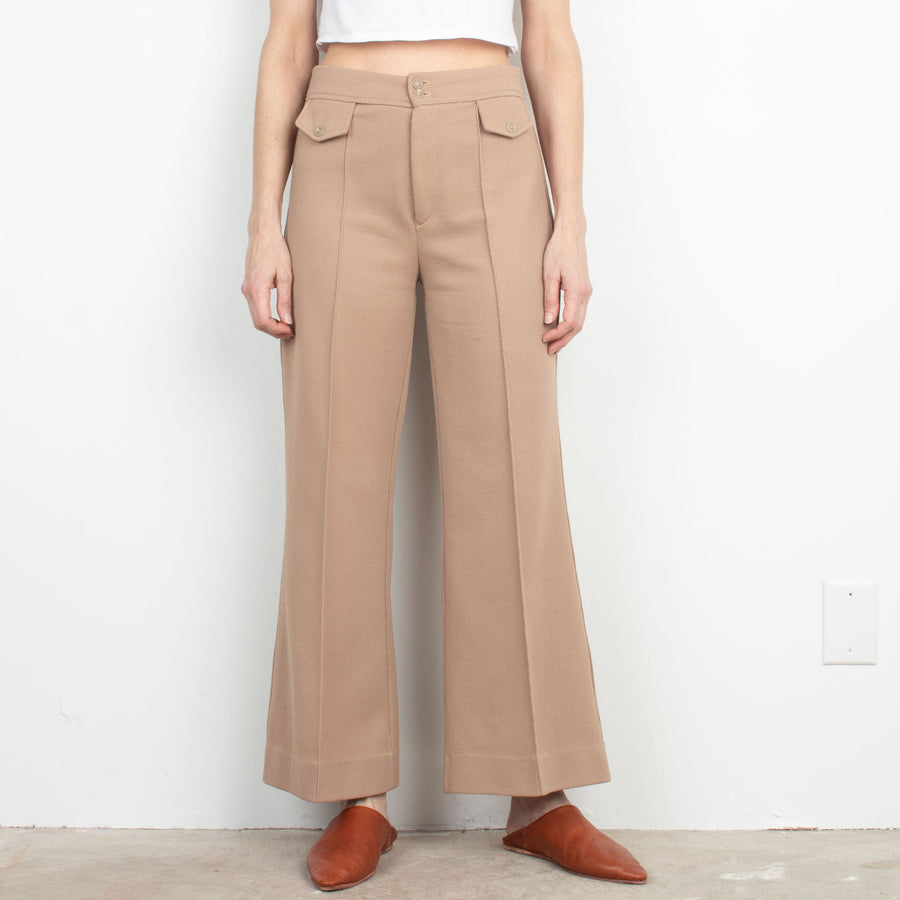 70s Knit Flare Pant