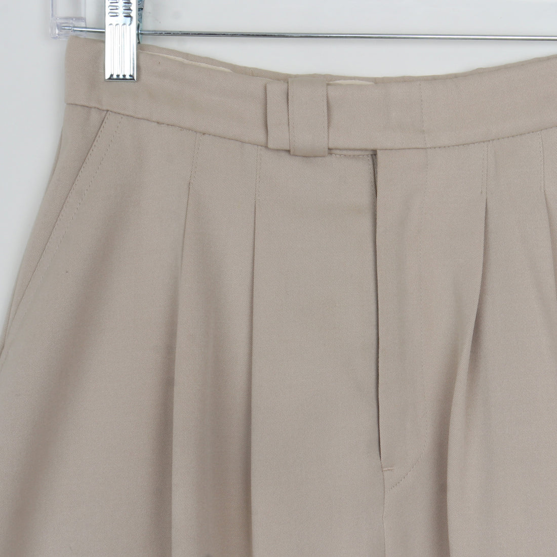 70s Beige Midi Skirt
