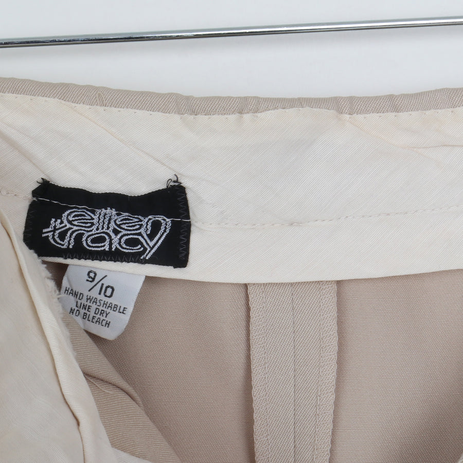 70s Beige Midi Skirt