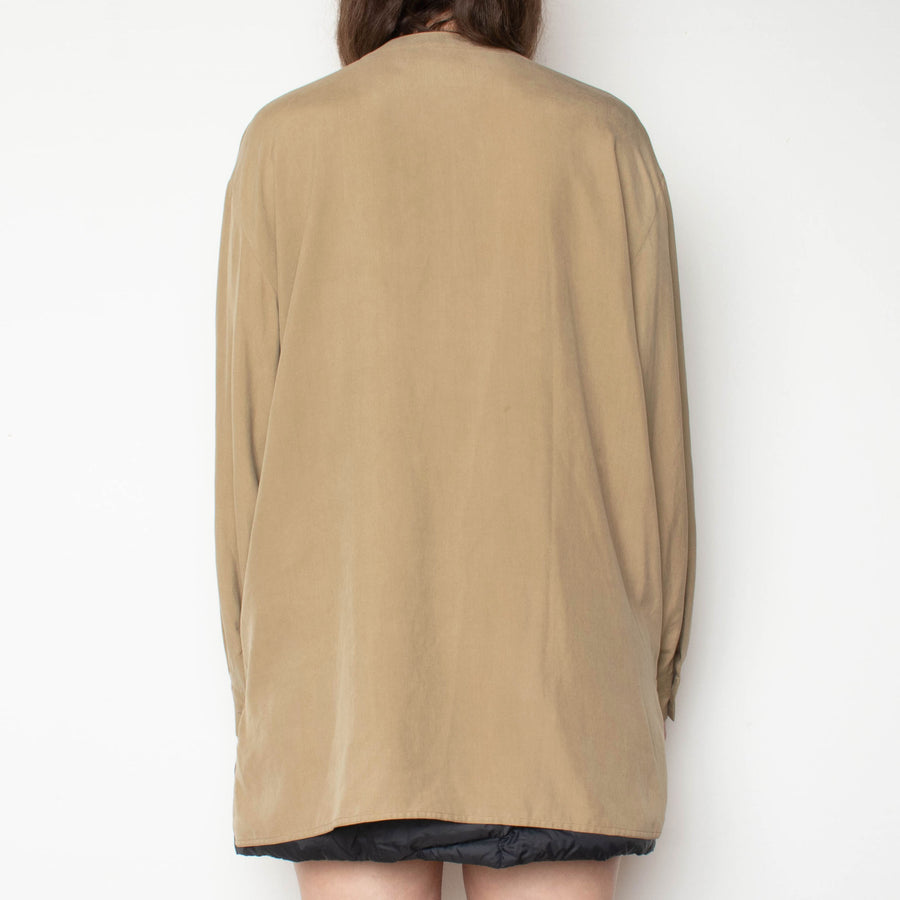 Tan Silk Tunic