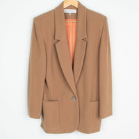 Tan Wool / Cashmere Jacket