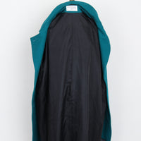 Teal Wool Coat