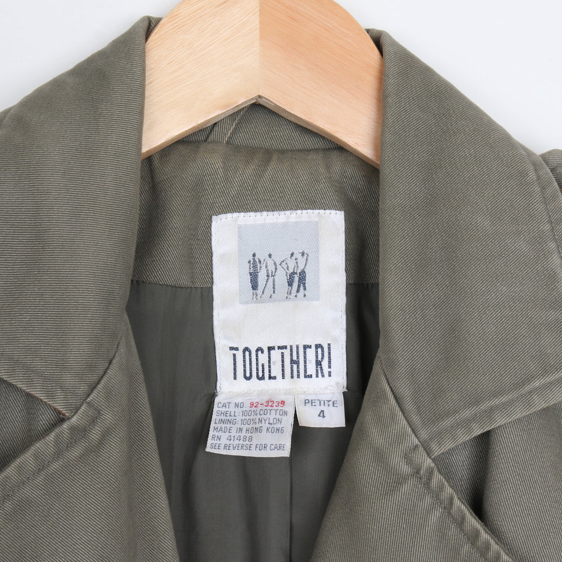 Together! Army Trench Coat