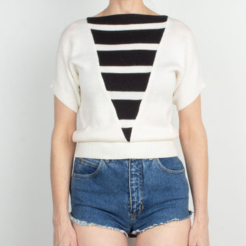 Vintage Triangle Knit Top