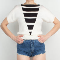Vintage Triangle Knit Top