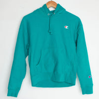 80s Turquoise Champion Hoodie