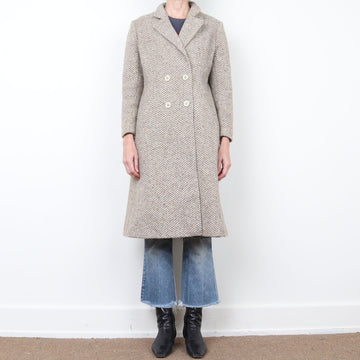 Wool Tweed Coat