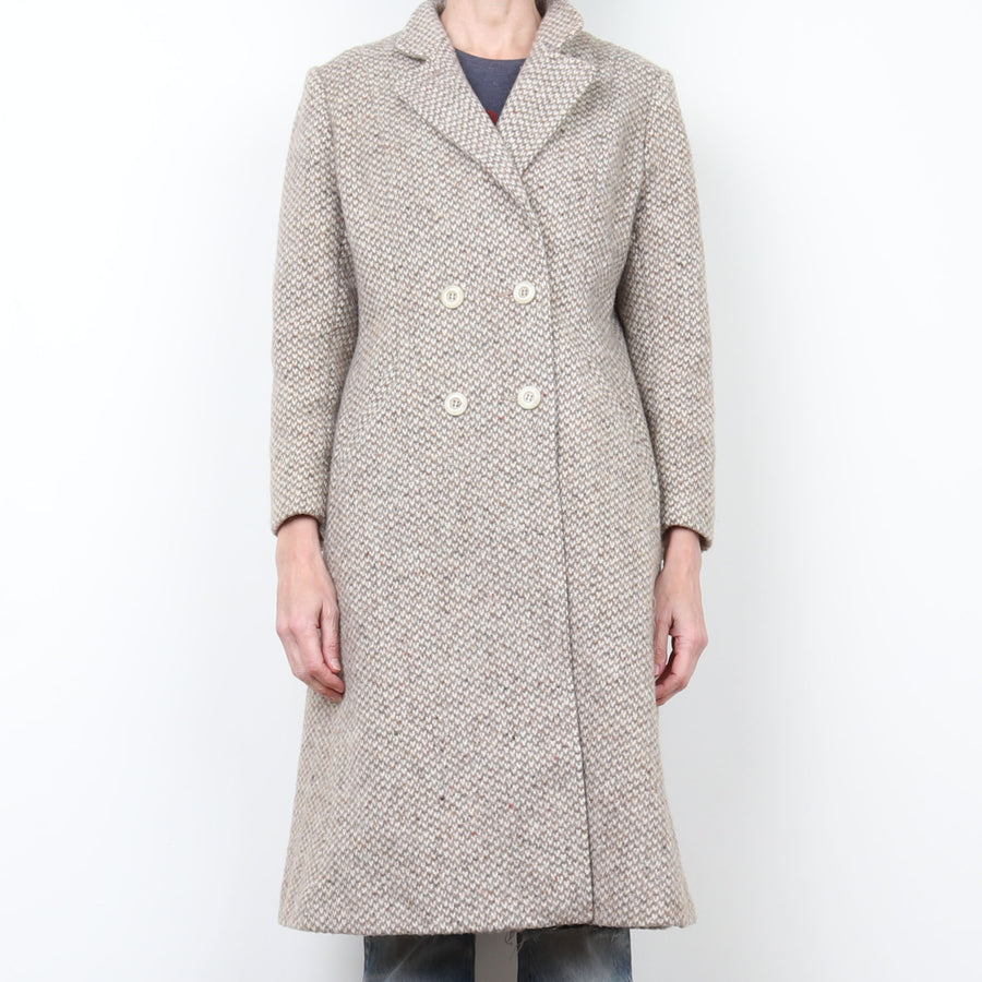 Wool Tweed Coat