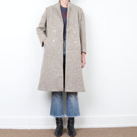 Wool Tweed Coat