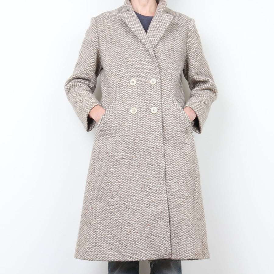 Wool Tweed Coat