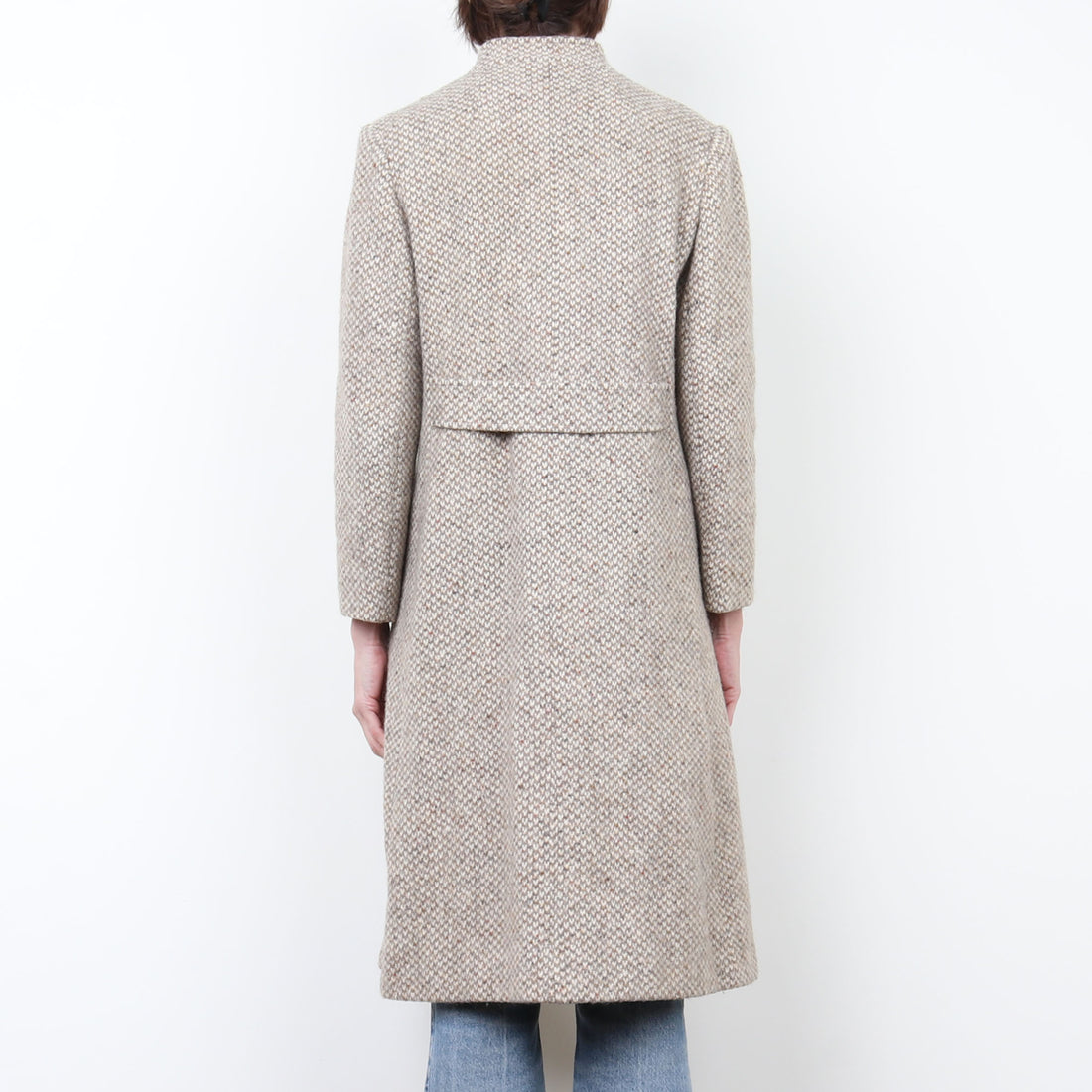 Wool Tweed Coat